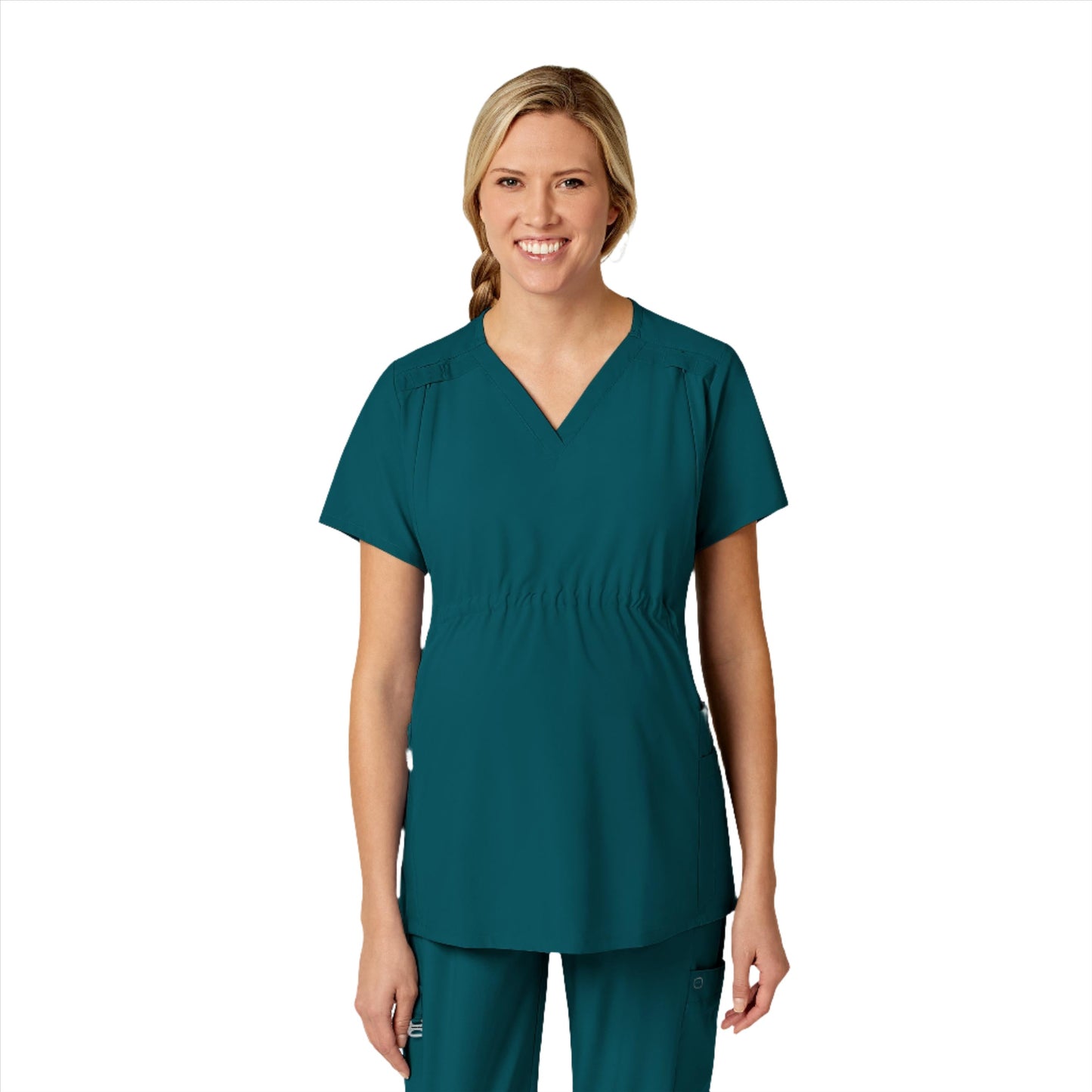 Women's Maternity V-Neck Scrub Top - 4555