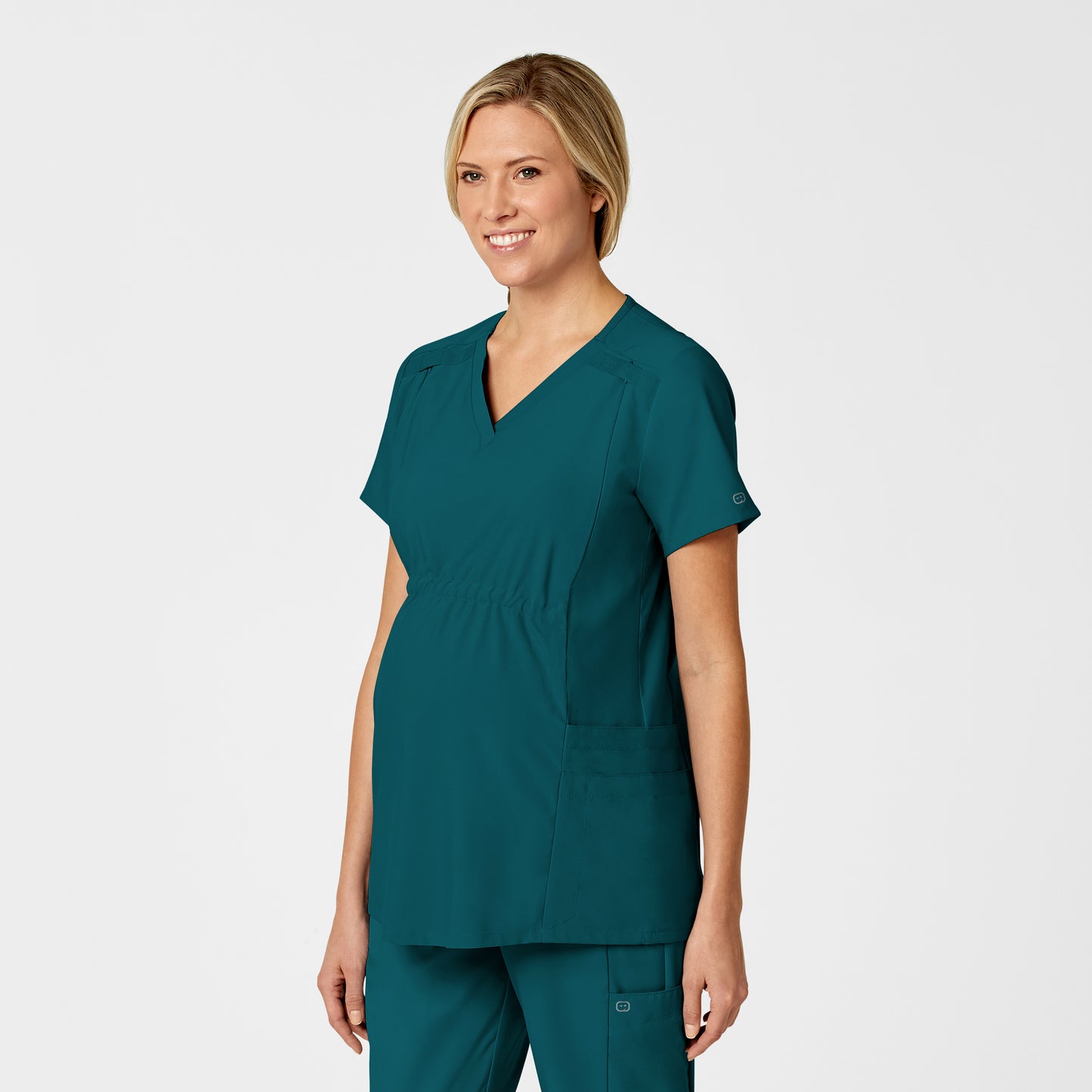 Women's Maternity V-Neck Scrub Top - 4555