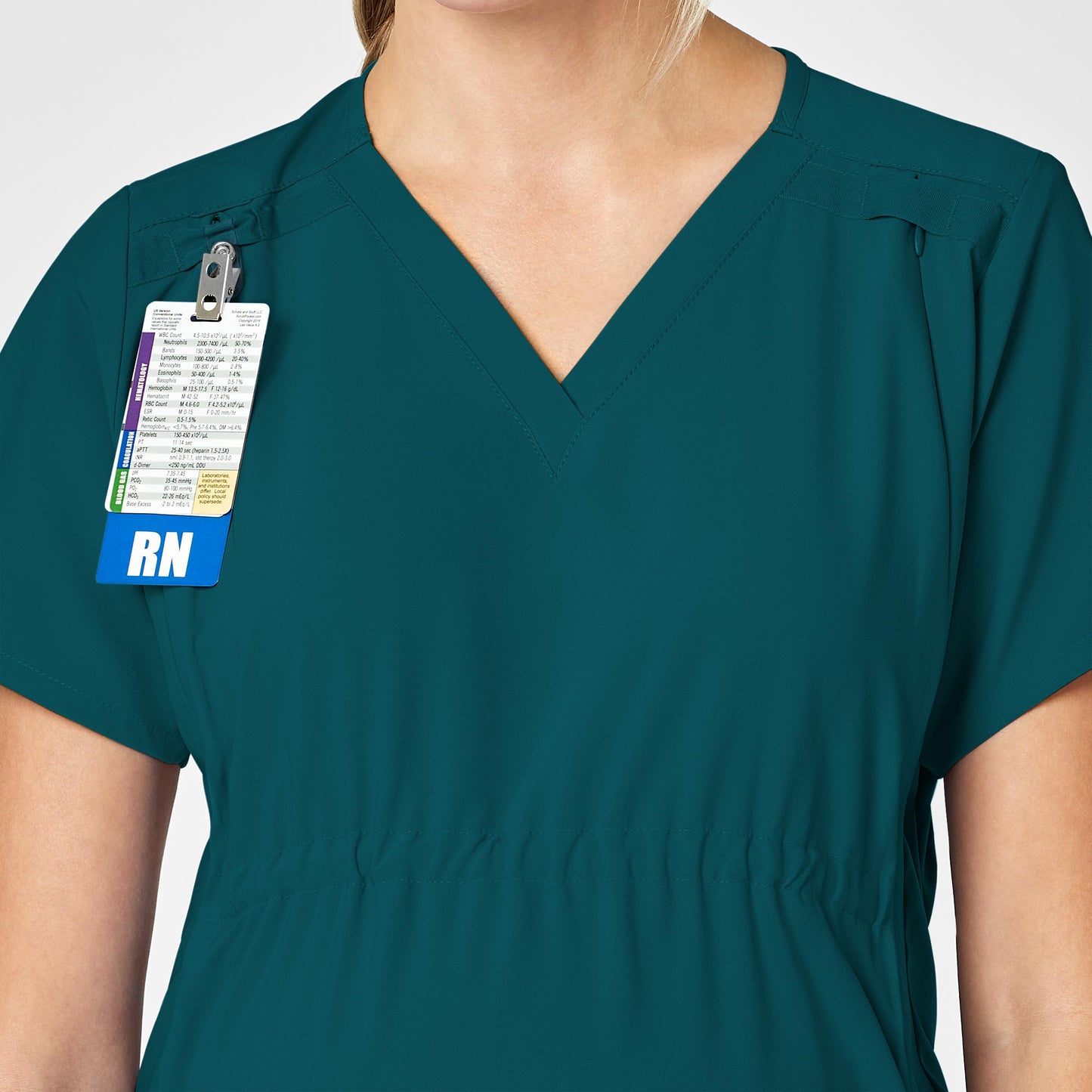 Women's Maternity V-Neck Scrub Top - 4555