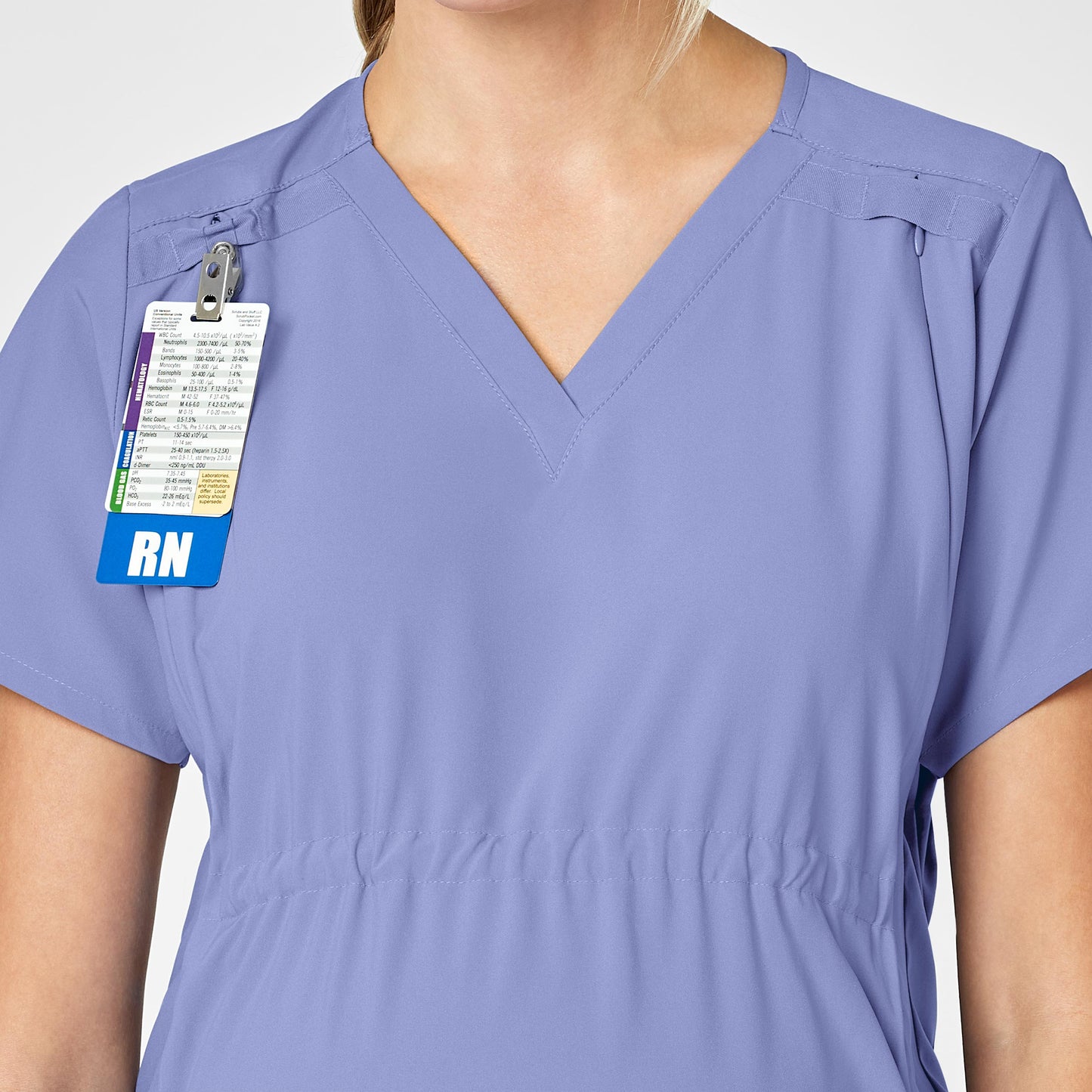 Women's Maternity V-Neck Scrub Top - 4555