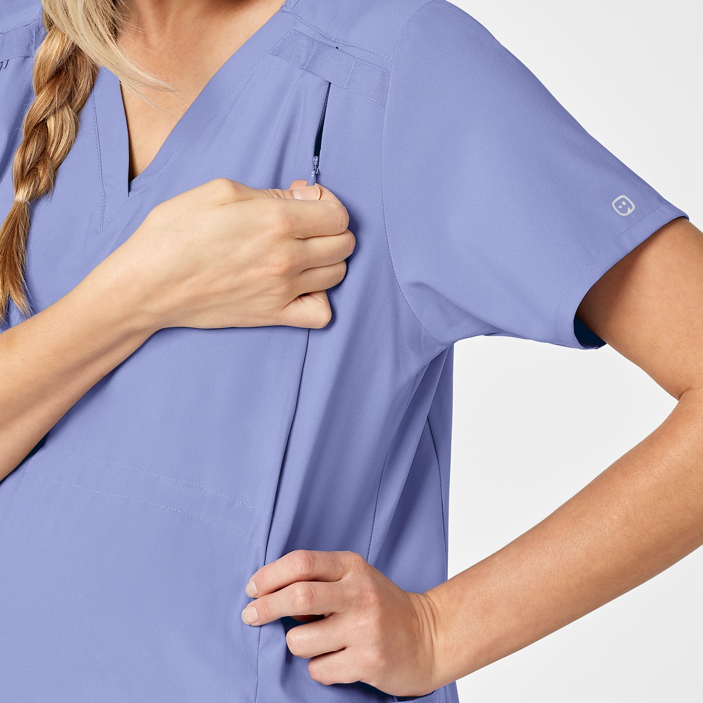 Women's Maternity V-Neck Scrub Top - 4555