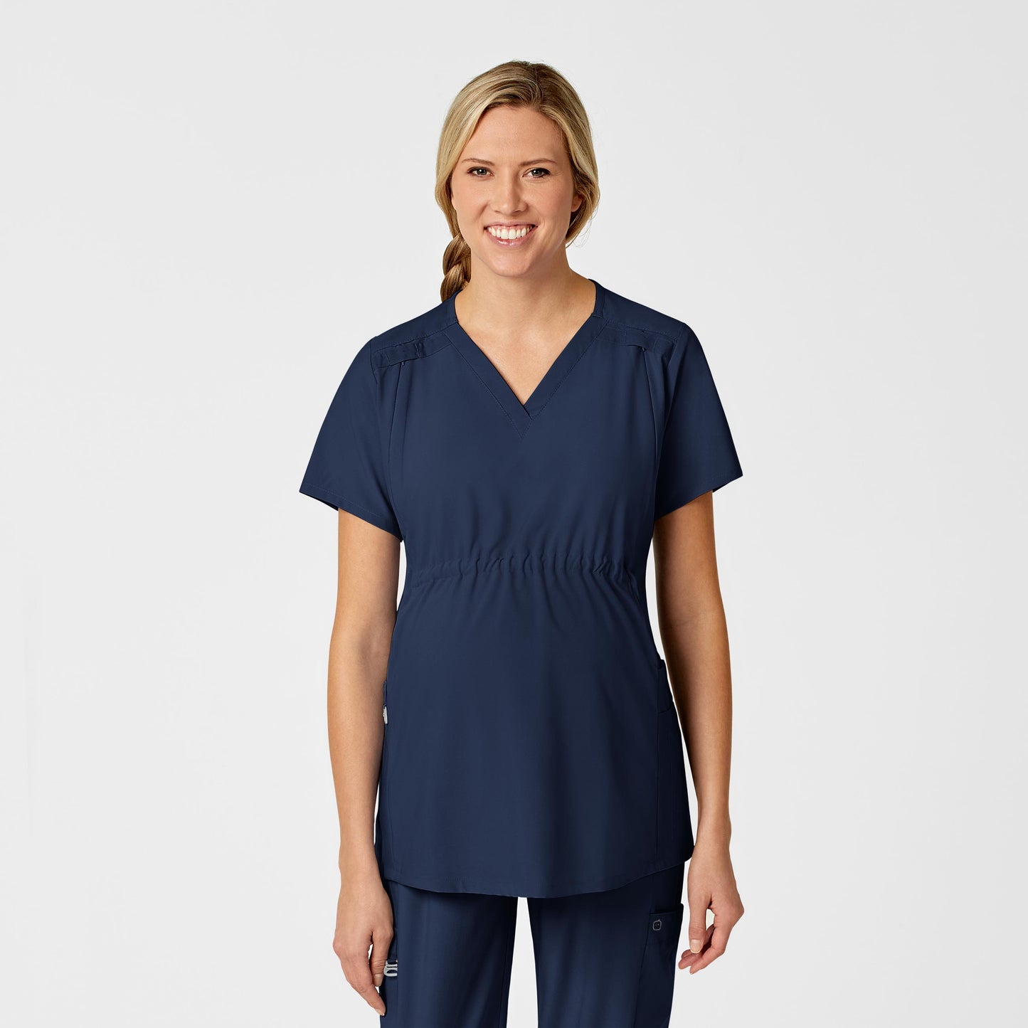 Women's Maternity V-Neck Scrub Top - 4555