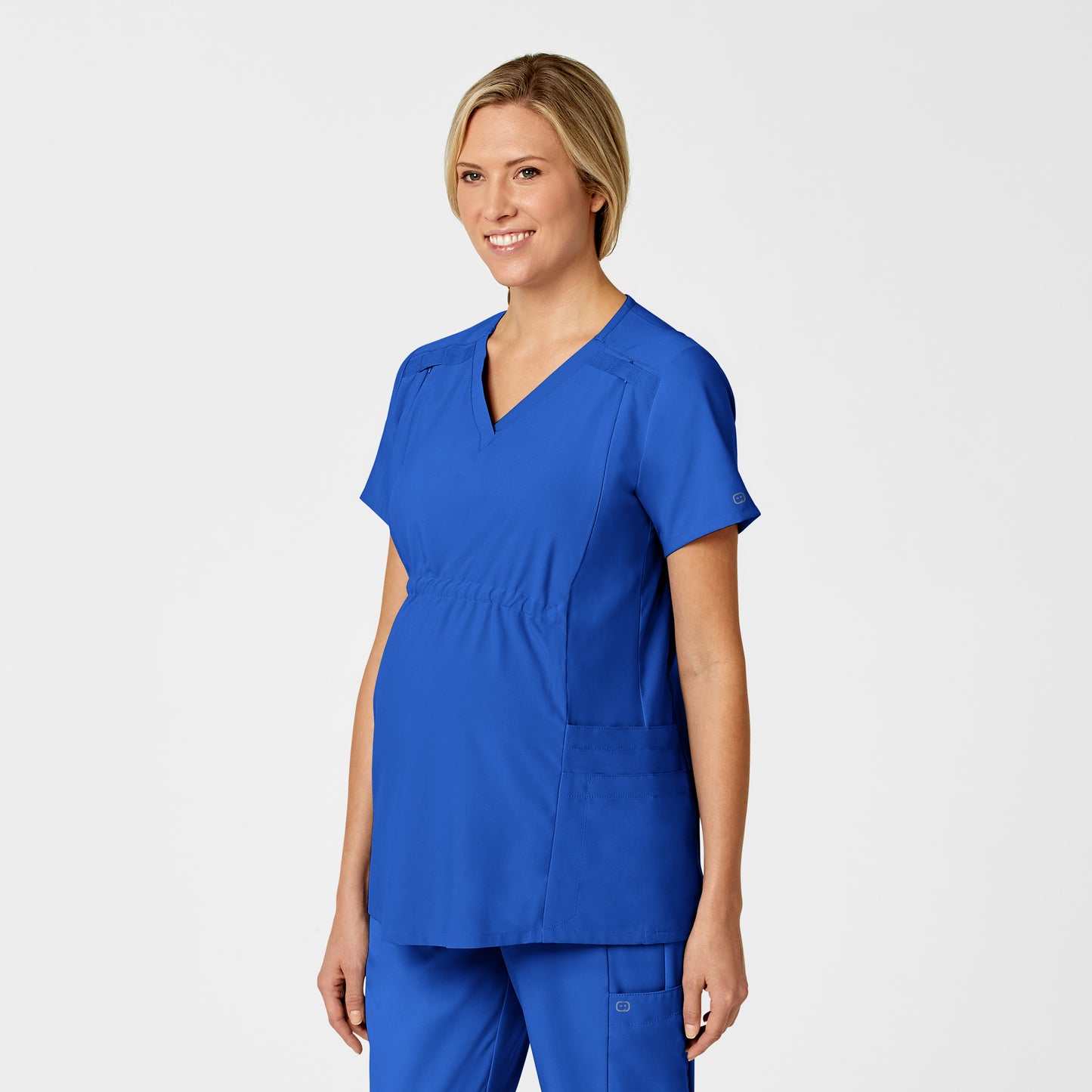 Women's Maternity V-Neck Scrub Top - 4555