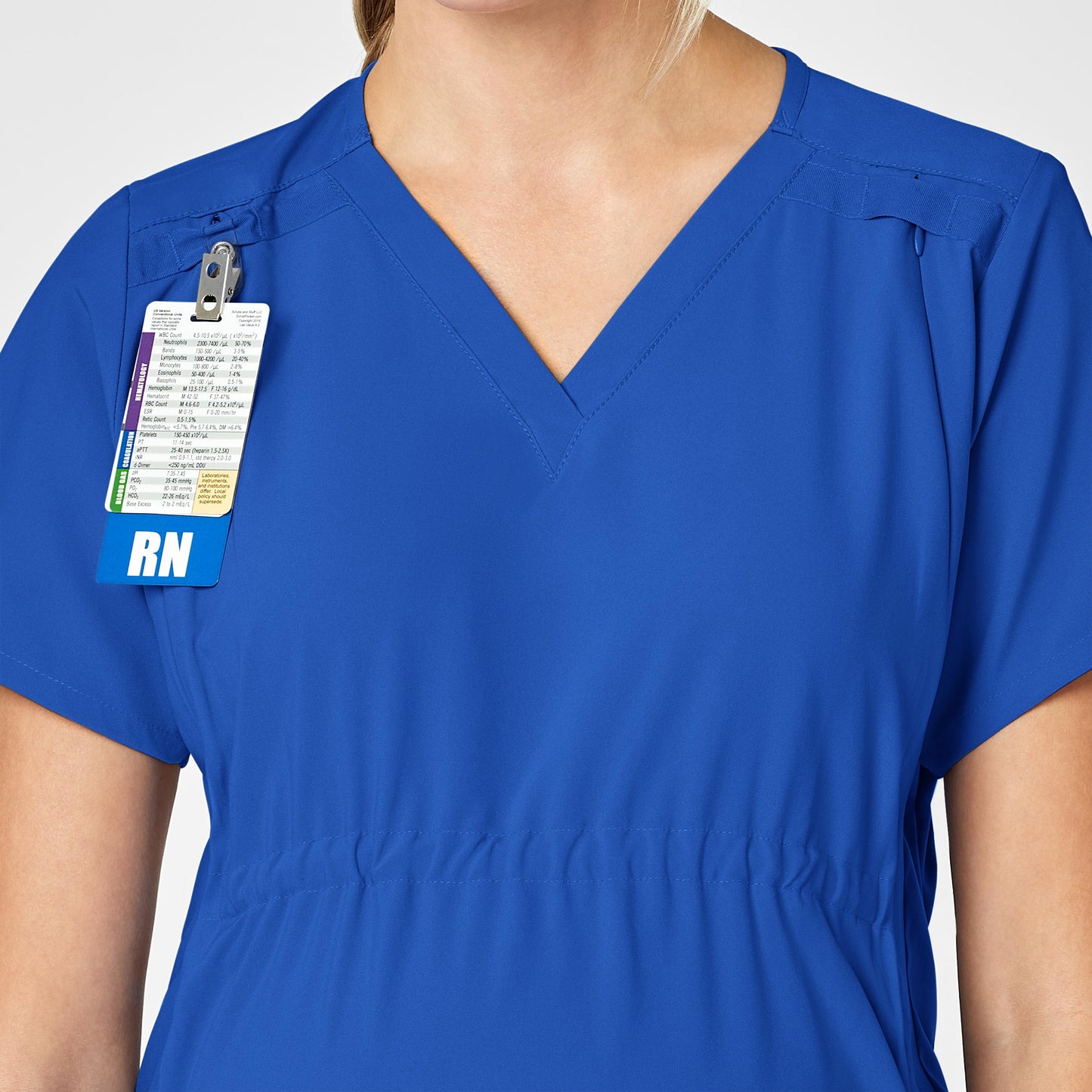 Women's Maternity V-Neck Scrub Top - 4555