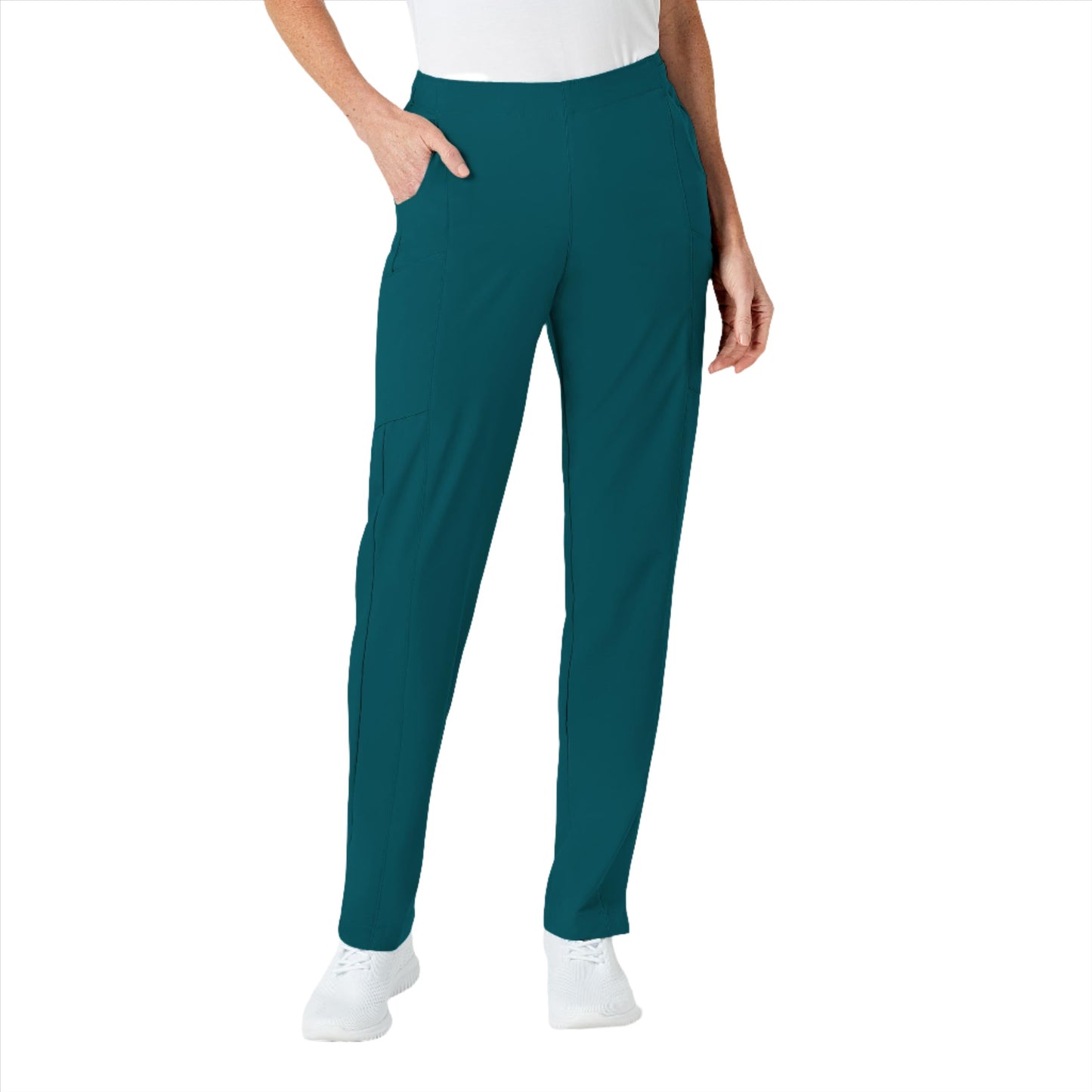 Women's Flat Front Cargo Scrub Pant - 5155