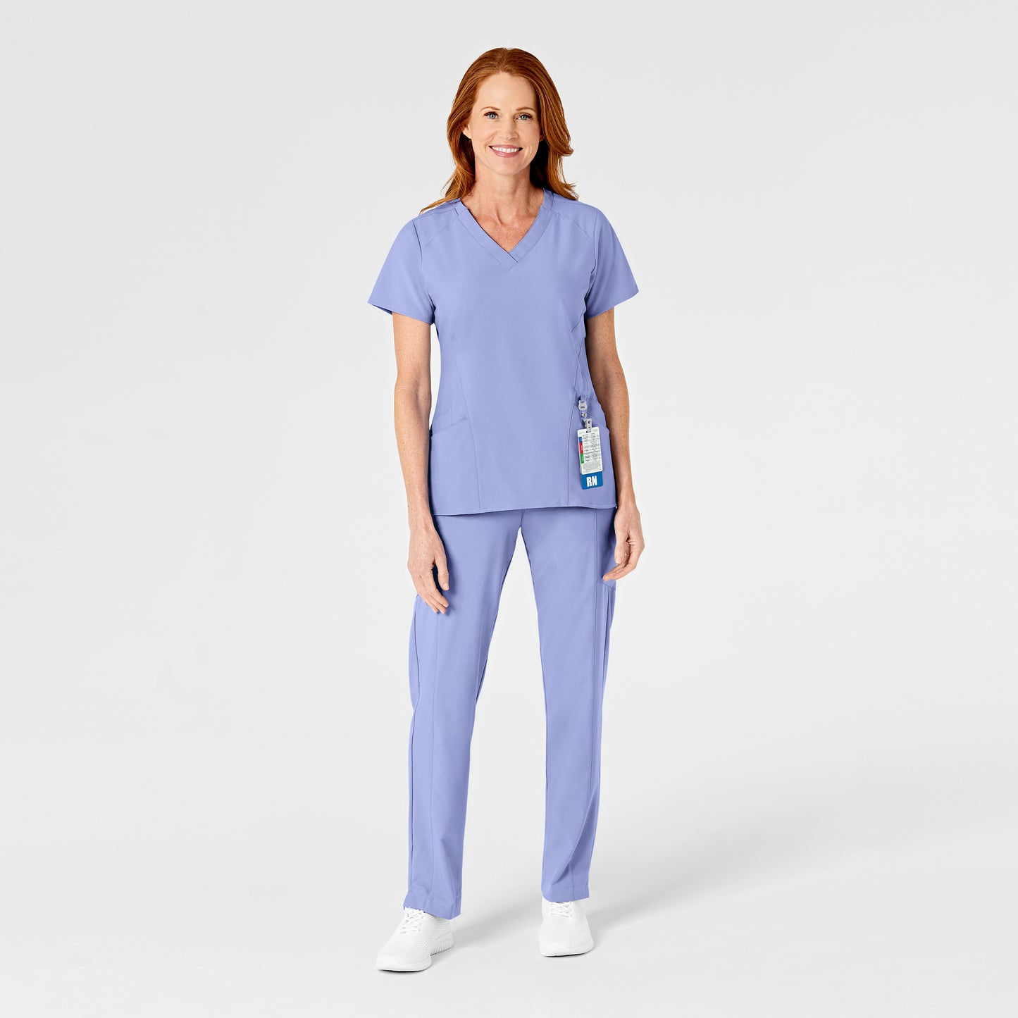 Women's Flat Front Cargo Scrub Pant - 5155