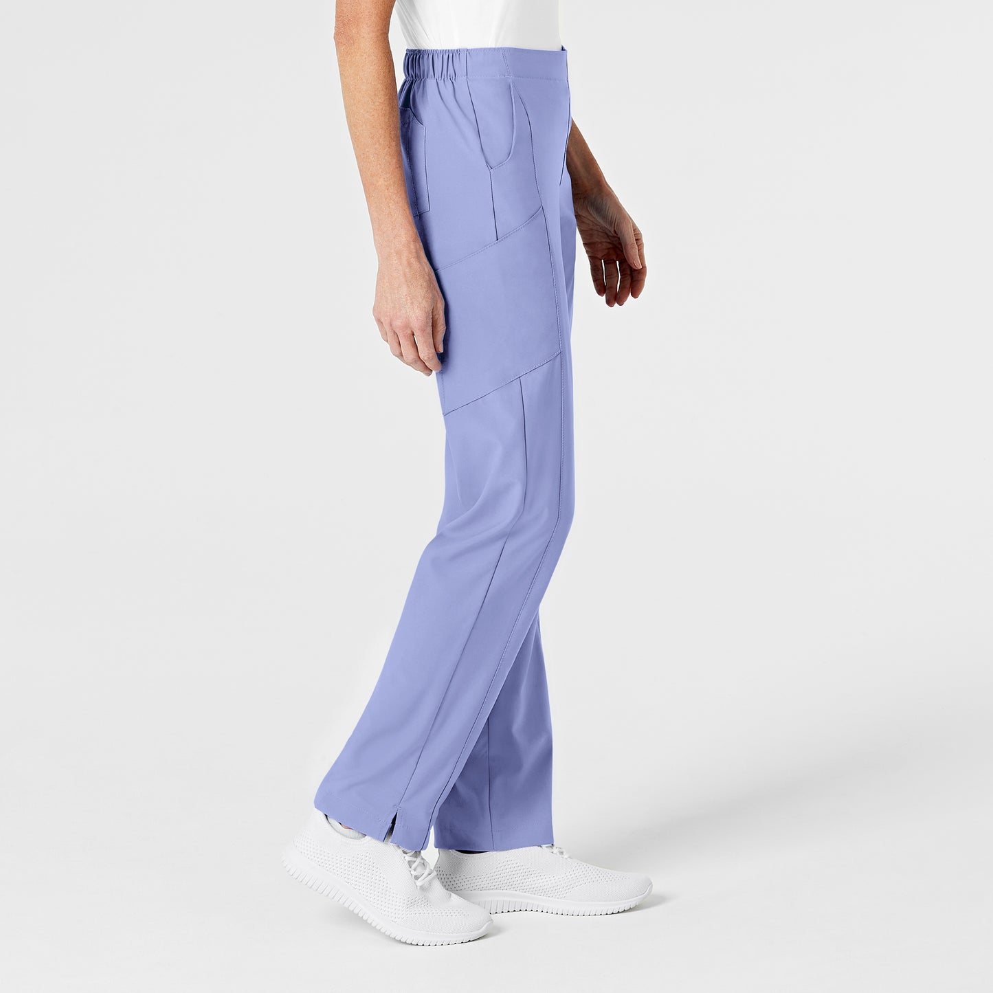 Women's Flat Front Cargo Scrub Pant - 5155