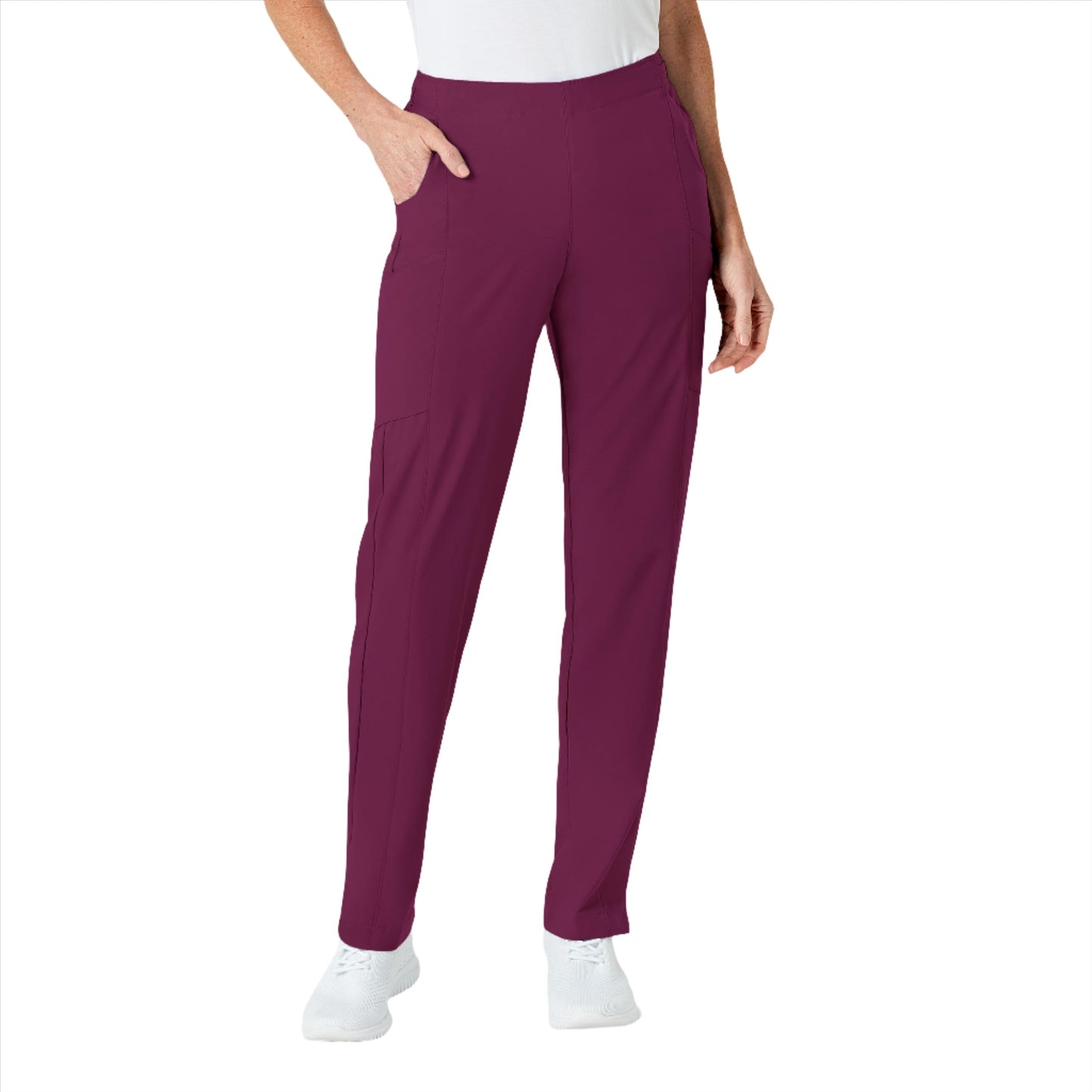 Women's Flat Front Cargo Scrub Pant - 5155