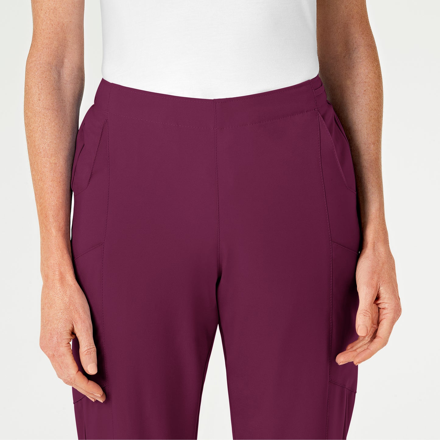 Women's Flat Front Cargo Scrub Pant - 5155