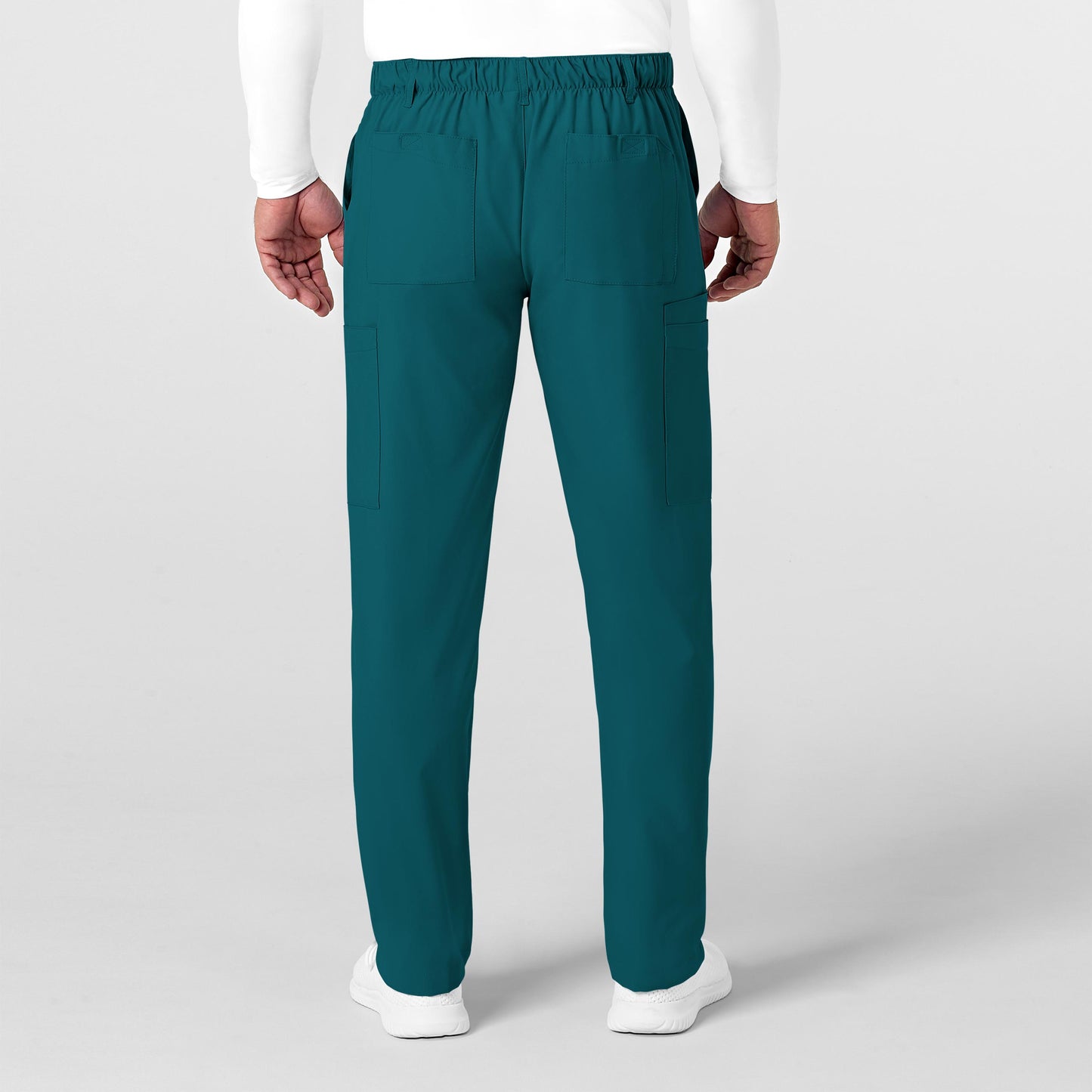 Men's 9-Pocket Flat Front Cargo Scrub Pant - 5355