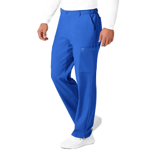 Men's 9-Pocket Flat Front Cargo Scrub Pant - 5355