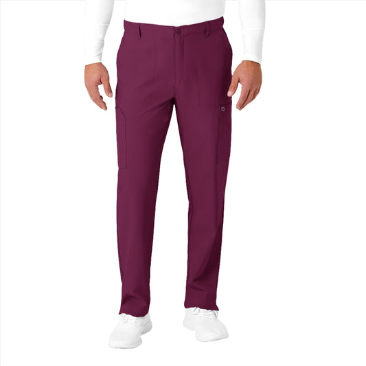 Men's 9-Pocket Flat Front Cargo Scrub Pant - 5355