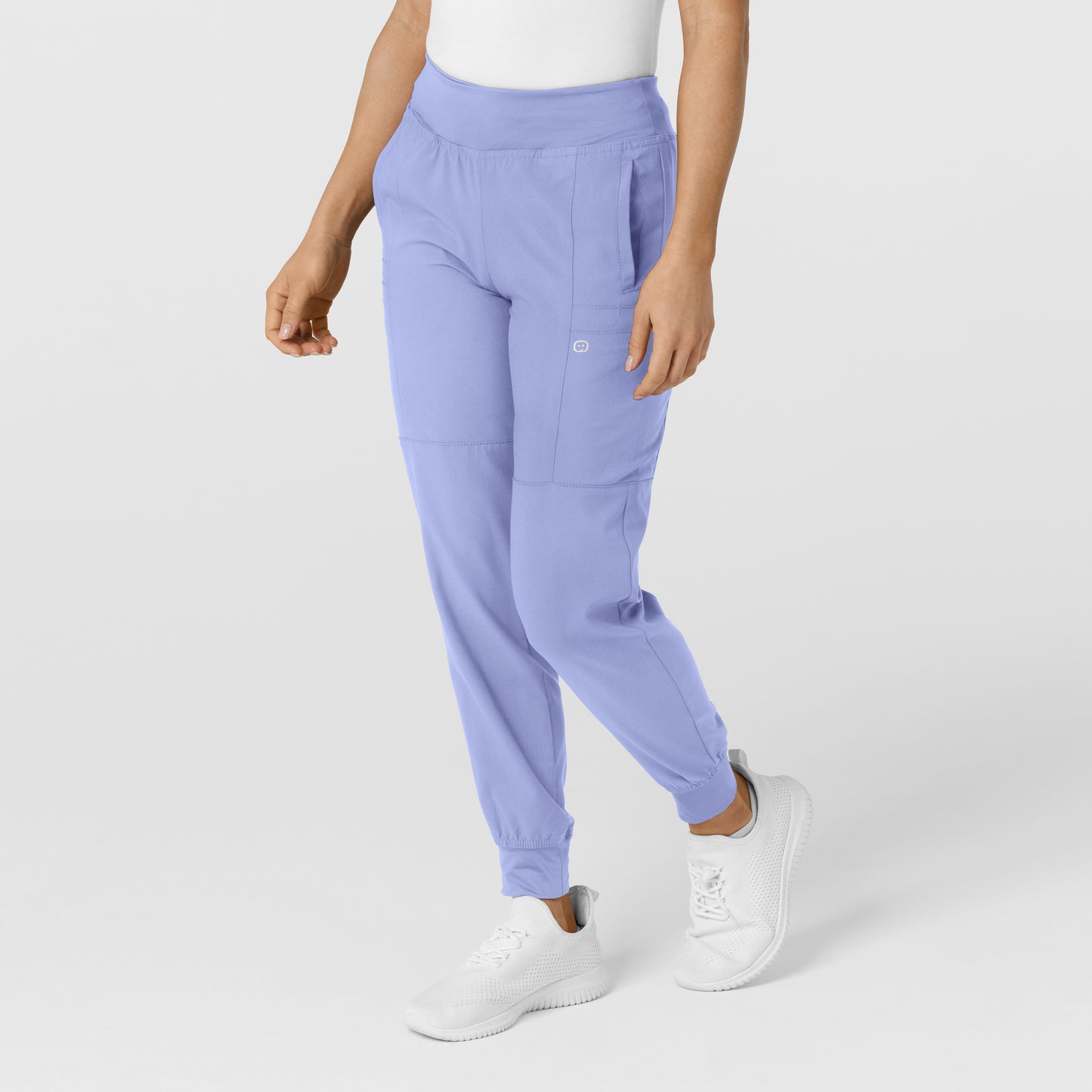 Women's Comfort Waist Cargo Jogger Scrub Pant - 5555