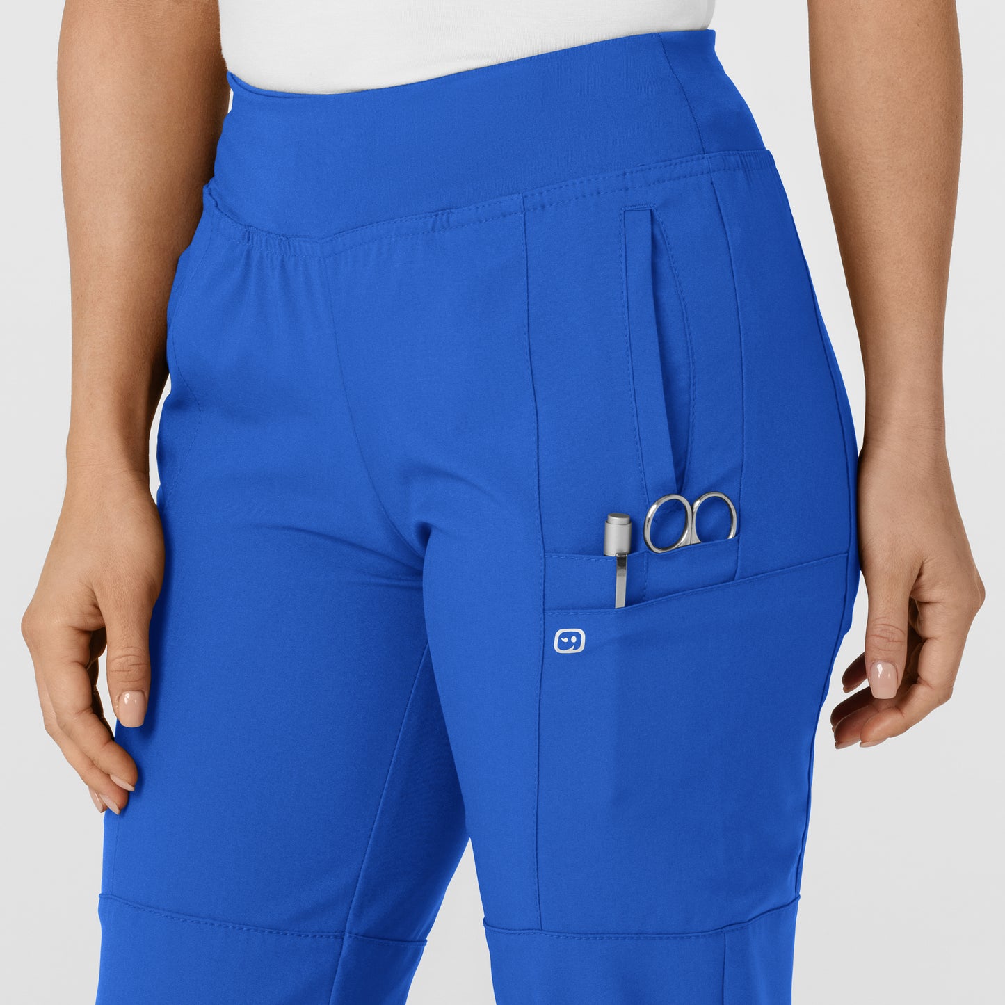 Women's Comfort Waist Cargo Jogger Scrub Pant - 5555