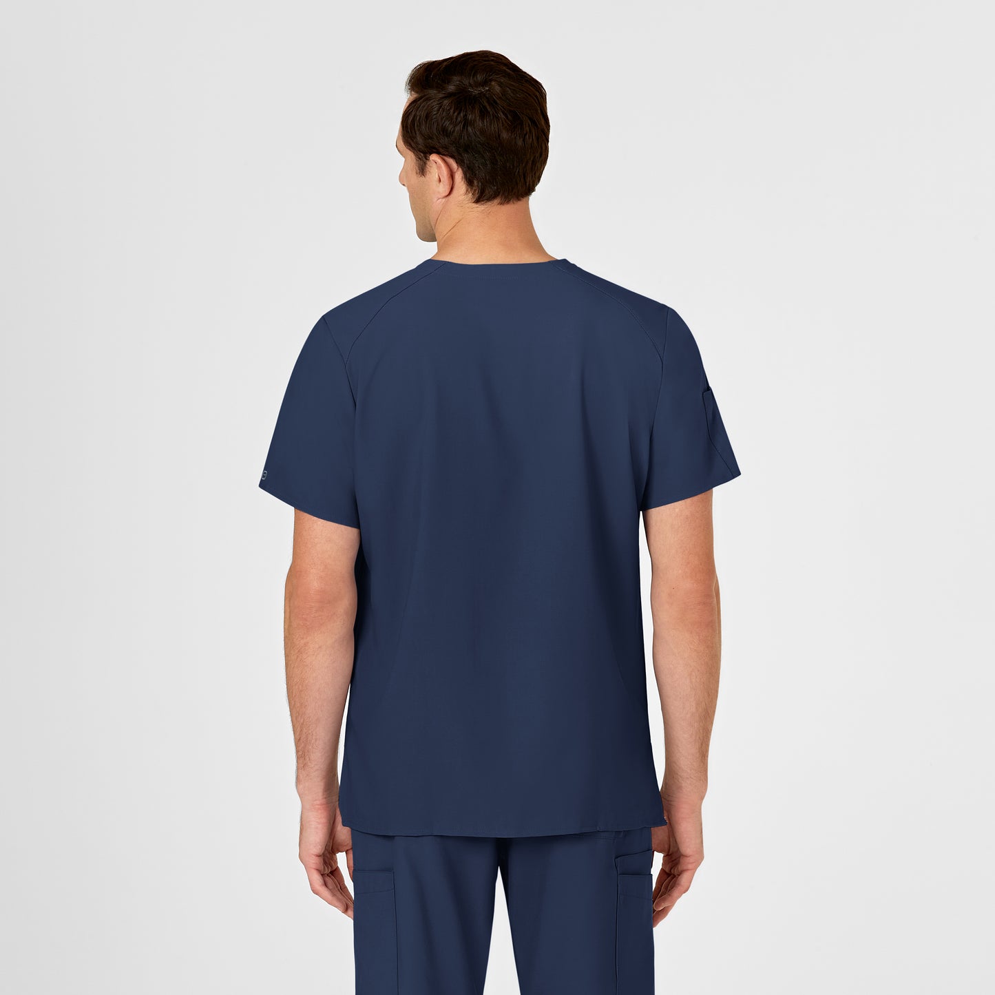 Men's 6-Pocket Utility V-Neck Scrub Top - 6355