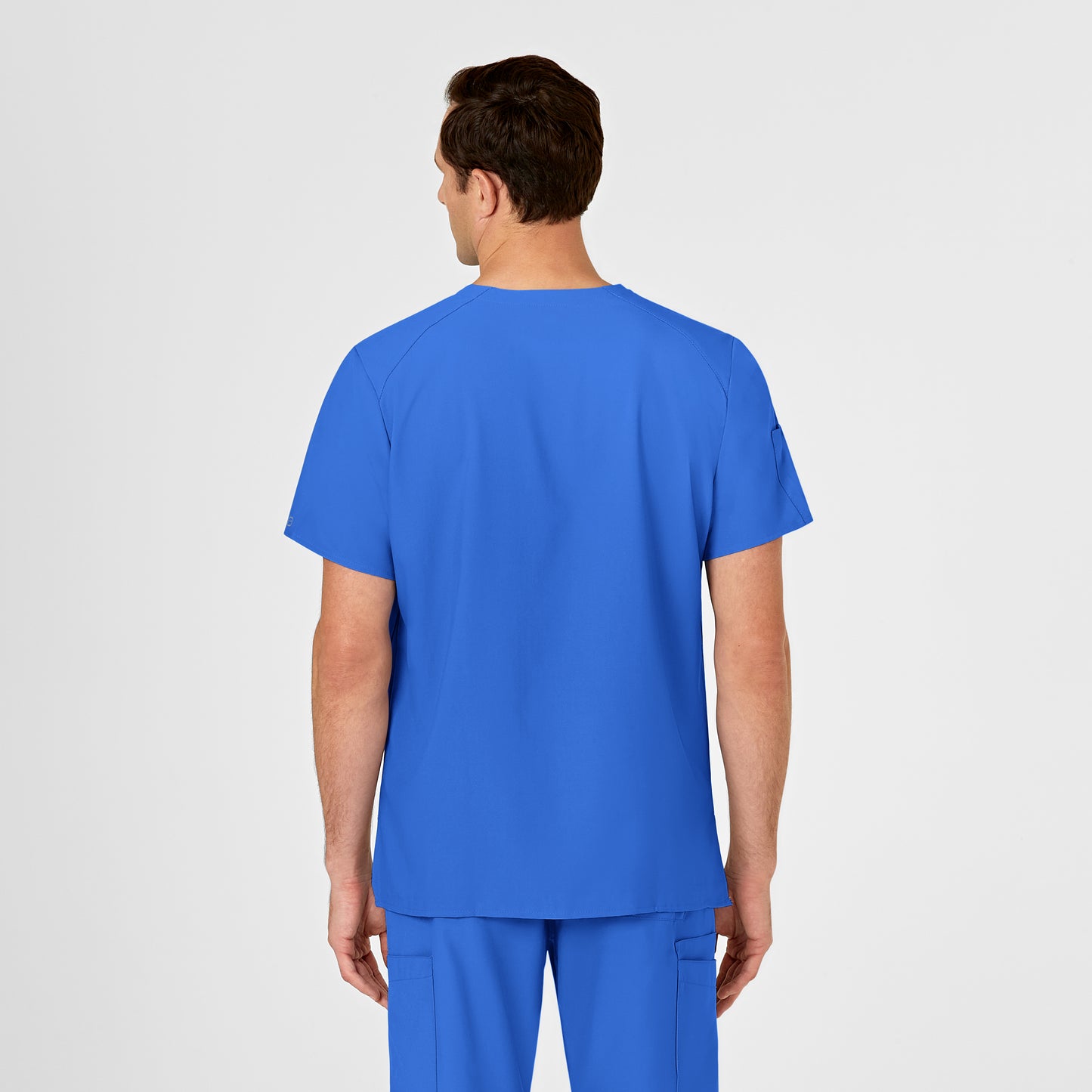 Men's 6-Pocket Utility V-Neck Scrub Top - 6355