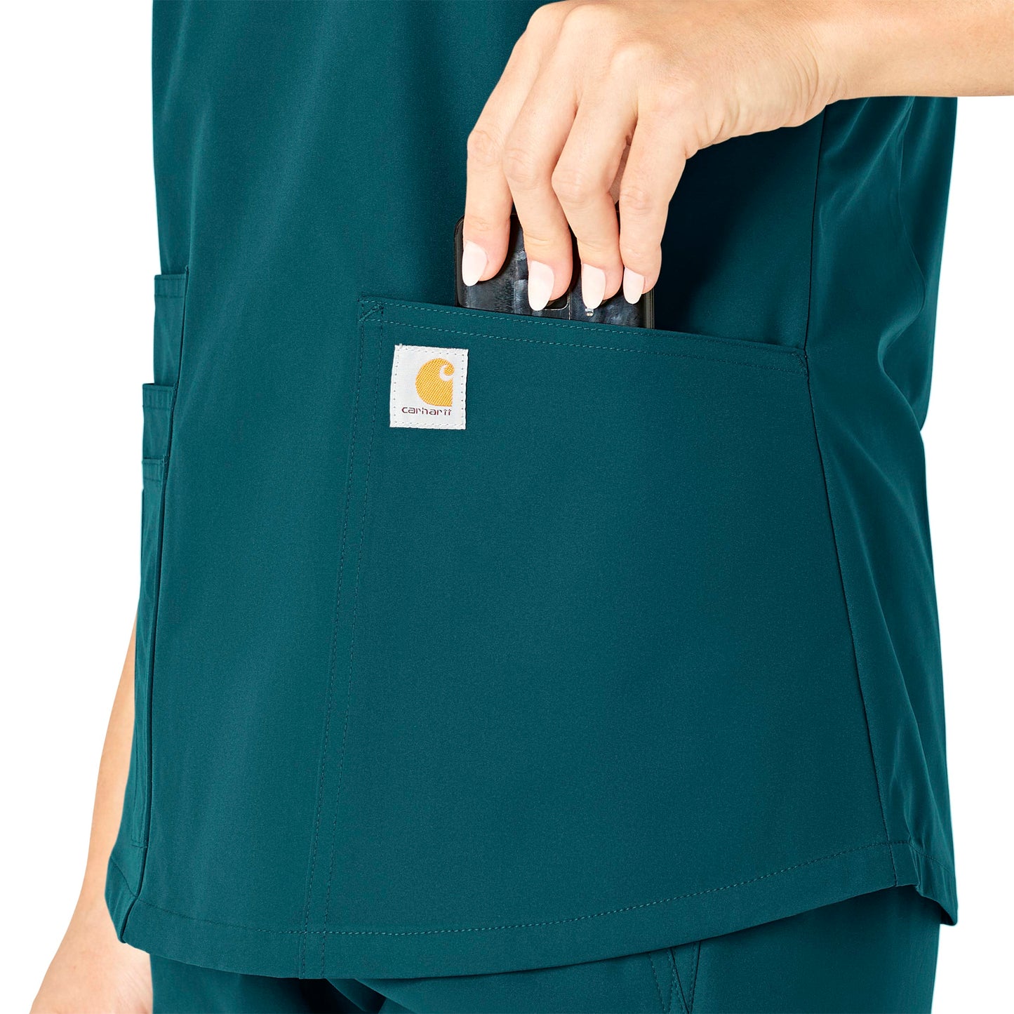 Women's Lightweight 2-Pocket V-Neck Scrub Top - C12113