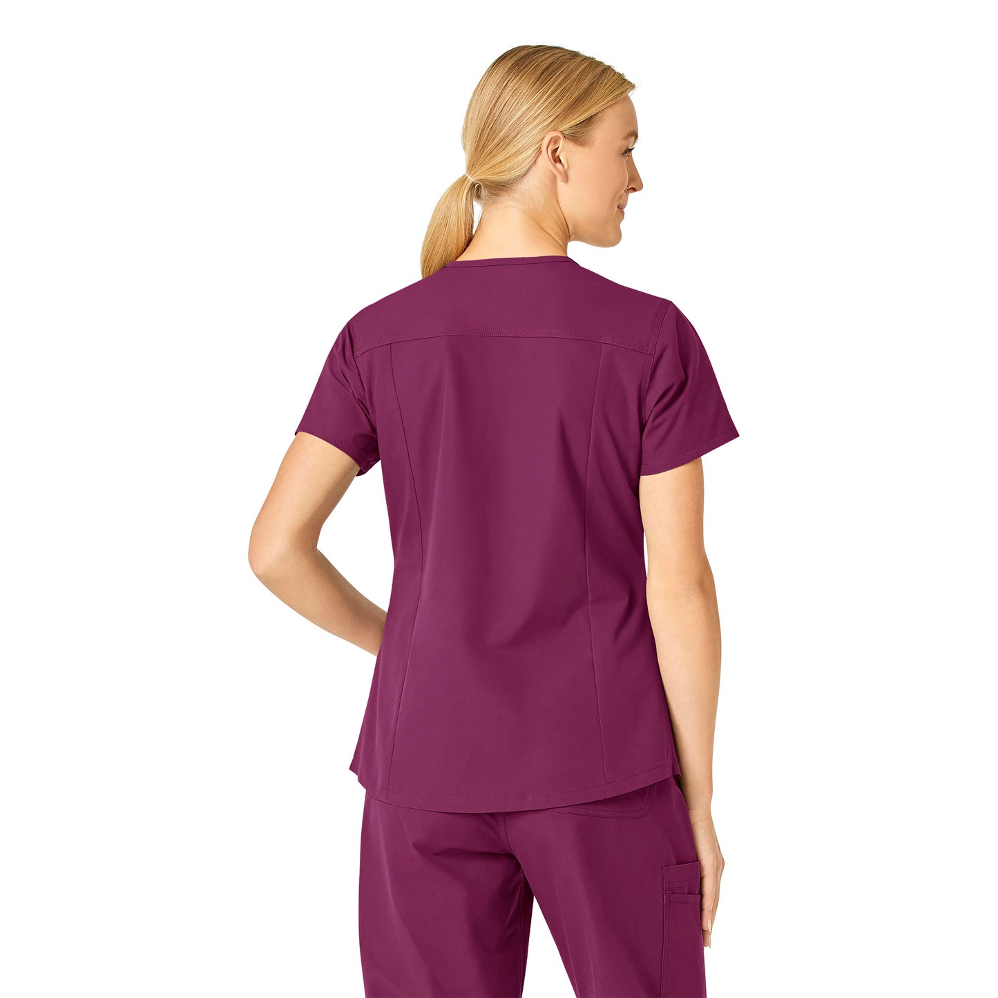 Women's Lightweight 2-Pocket V-Neck Scrub Top - C12113