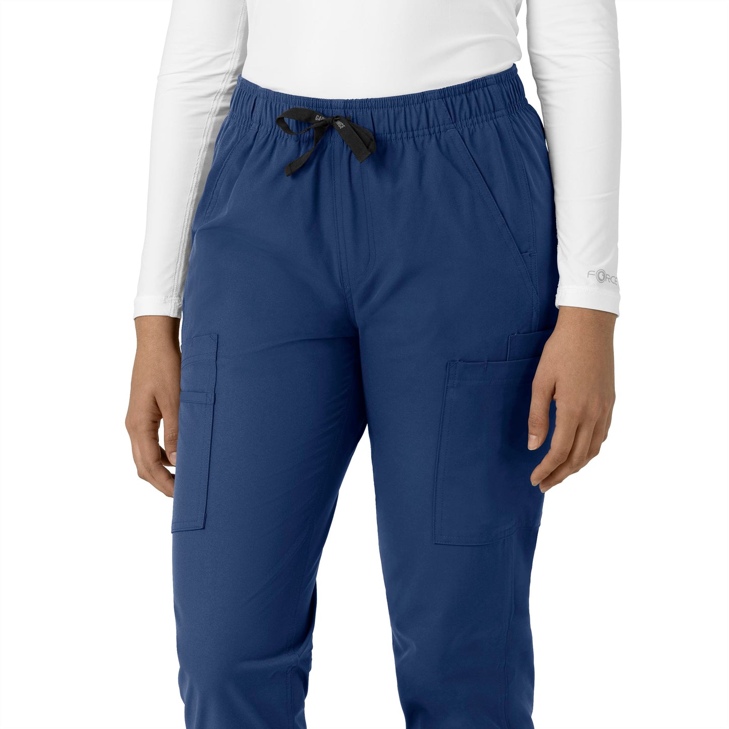 Women's 9-Pocket Mid-Rise Straight Leg Scrub Pant - C51213