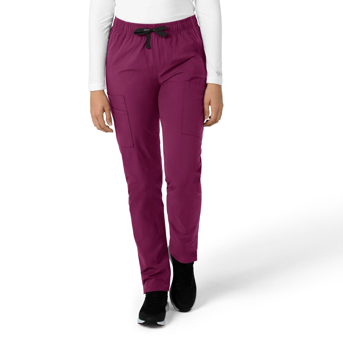 Women's 9-Pocket Mid-Rise Straight Leg Scrub Pant - C51213