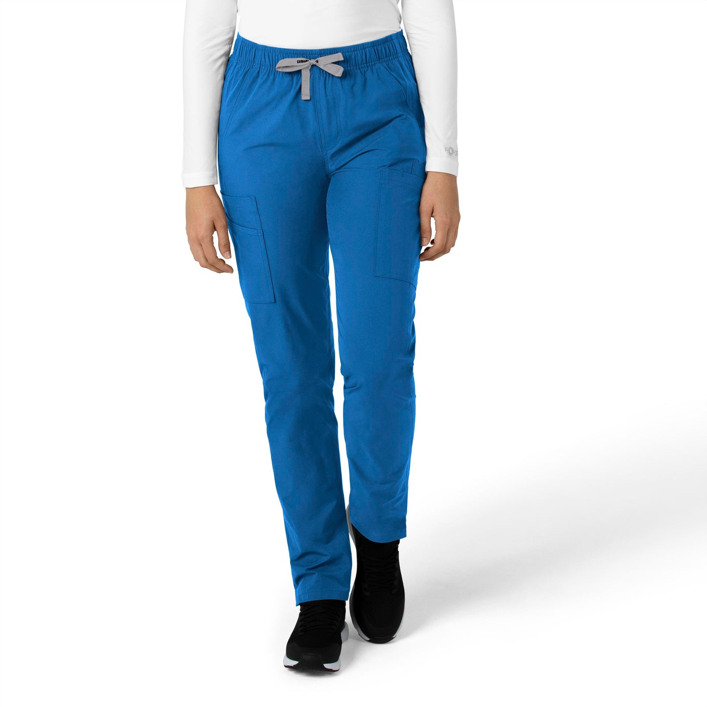 Women's 9-Pocket Mid-Rise Straight Leg Scrub Pant - C51213