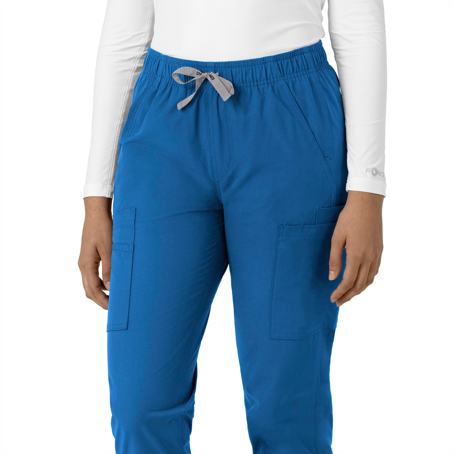 Women's 9-Pocket Mid-Rise Straight Leg Scrub Pant - C51213