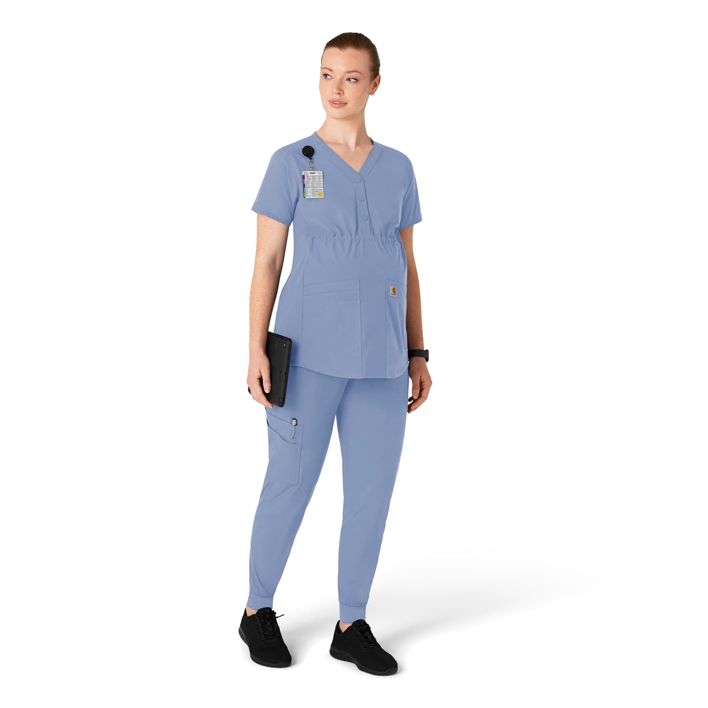 Women's Maternity 7-Pocket Jogger Scrub Pant - C54113