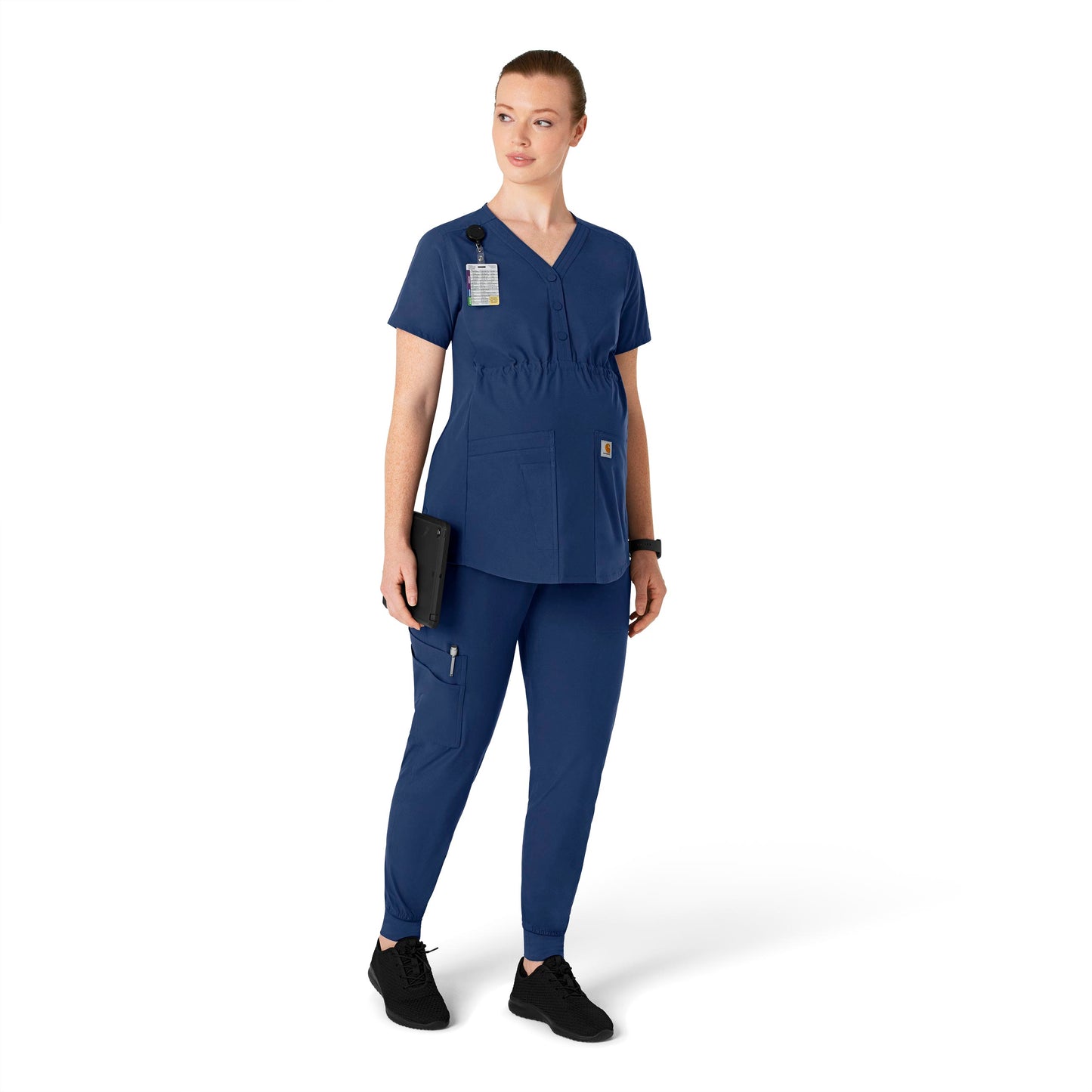 Women's Maternity 7-Pocket Jogger Scrub Pant - C54113