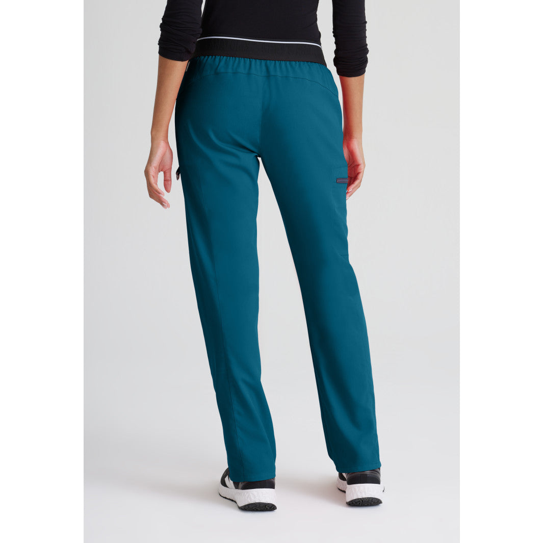 Women's Kim 3-Pocket Mid-Rise Straight Leg Pant - GRSP500