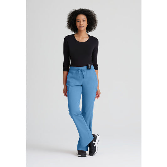 Women's Kim 3-Pocket Mid-Rise Straight Leg Pant - GRSP500