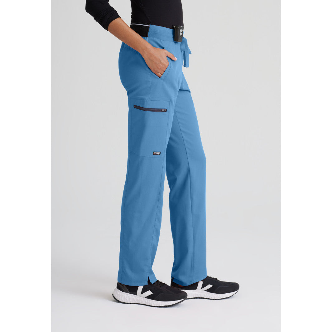 Women's Kim 3-Pocket Mid-Rise Straight Leg Pant - GRSP500