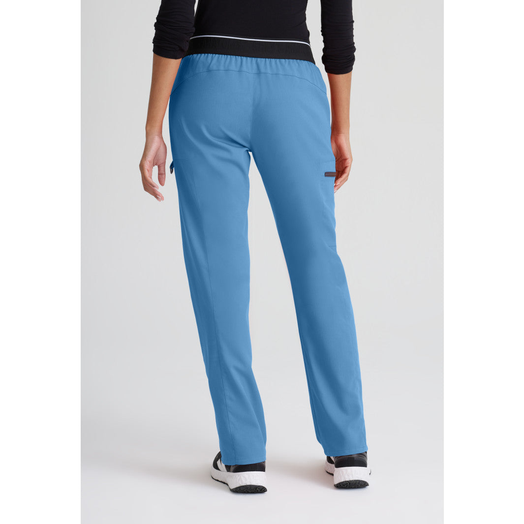 Women's Kim 3-Pocket Mid-Rise Straight Leg Pant - GRSP500