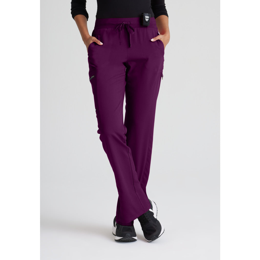 Women's Kim 3-Pocket Mid-Rise Straight Leg Pant - GRSP500