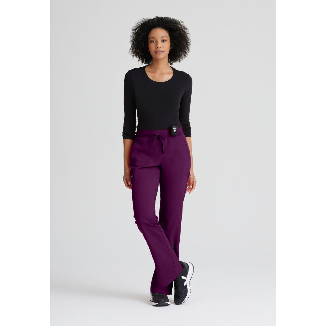 Women's Kim 3-Pocket Mid-Rise Straight Leg Pant - GRSP500