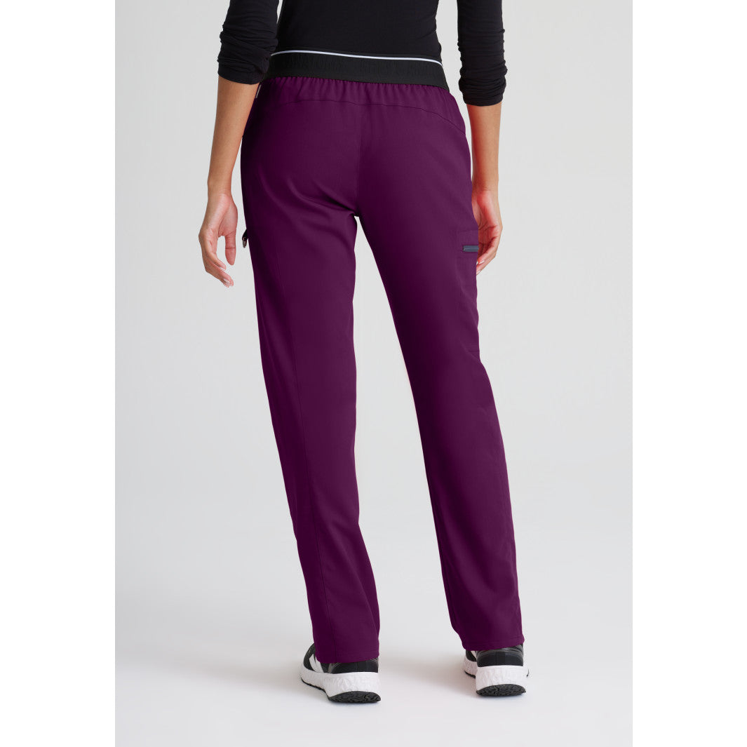 Women's Kim 3-Pocket Mid-Rise Straight Leg Pant - GRSP500