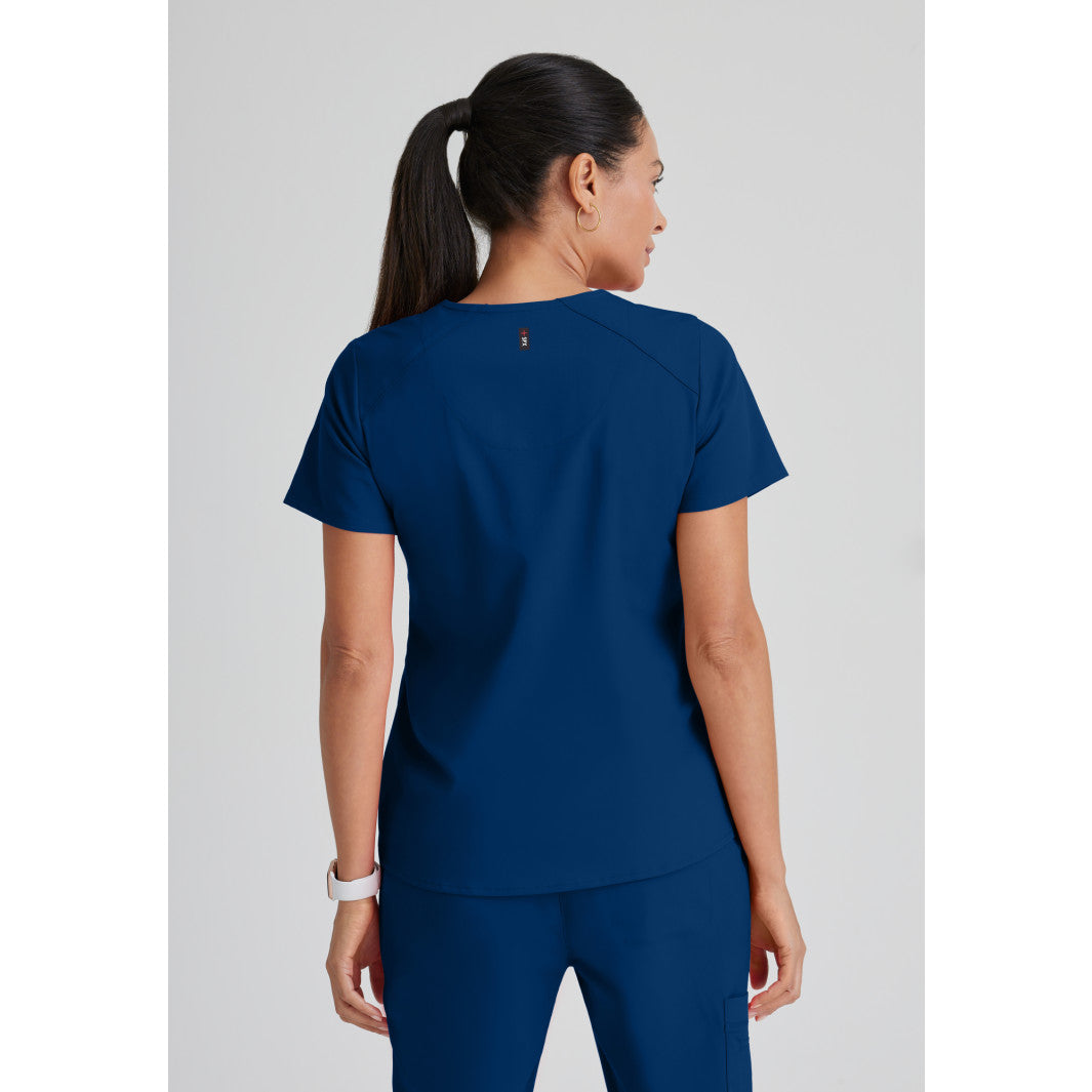 Women's Emma 4-Pocket V-Neck Top - GRST011