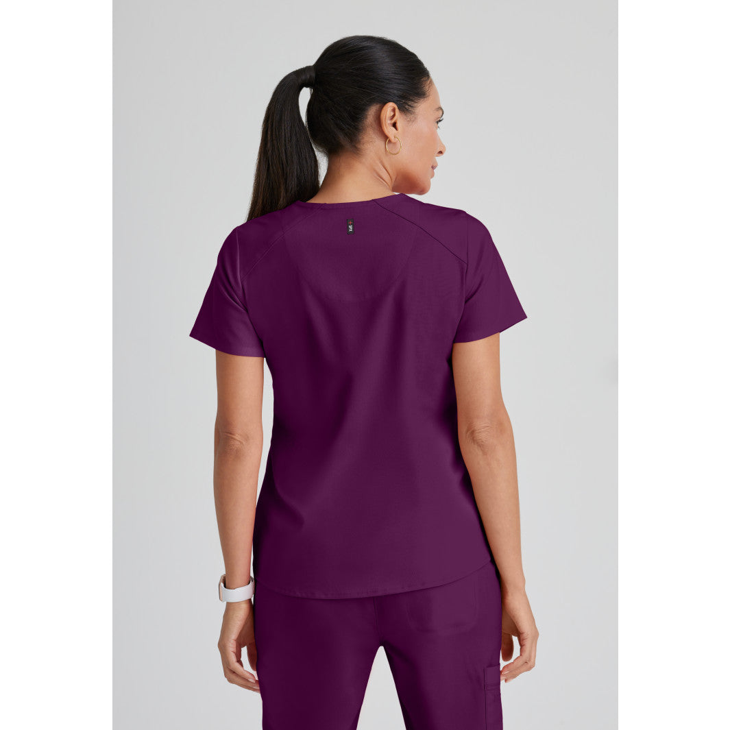 Women's Emma 4-Pocket V-Neck Top - GRST011