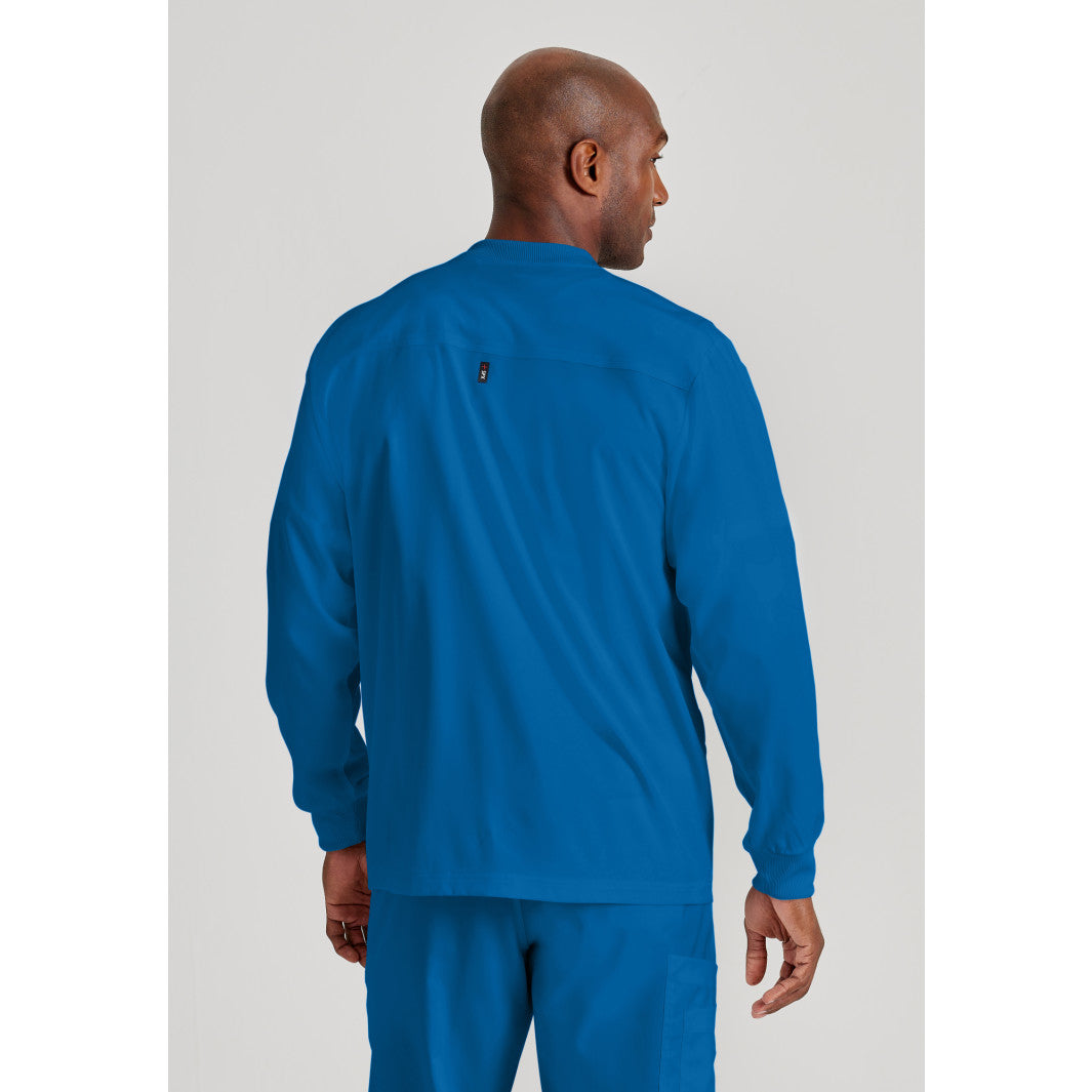 Men's React 5-Pocket Antimicrobial Warm-Up Scrub Jacket - GRSW871