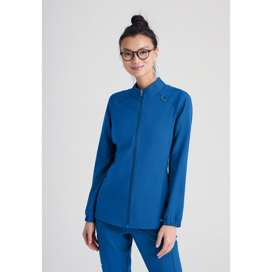 Women's Virtue 3-Pocket Stand-Up Collar CiCLO® Scrub Jacket - GSSW886