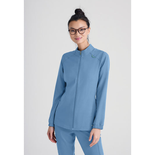 Women's Virtue 3-Pocket Stand-Up Collar CiCLO® Scrub Jacket - GSSW886