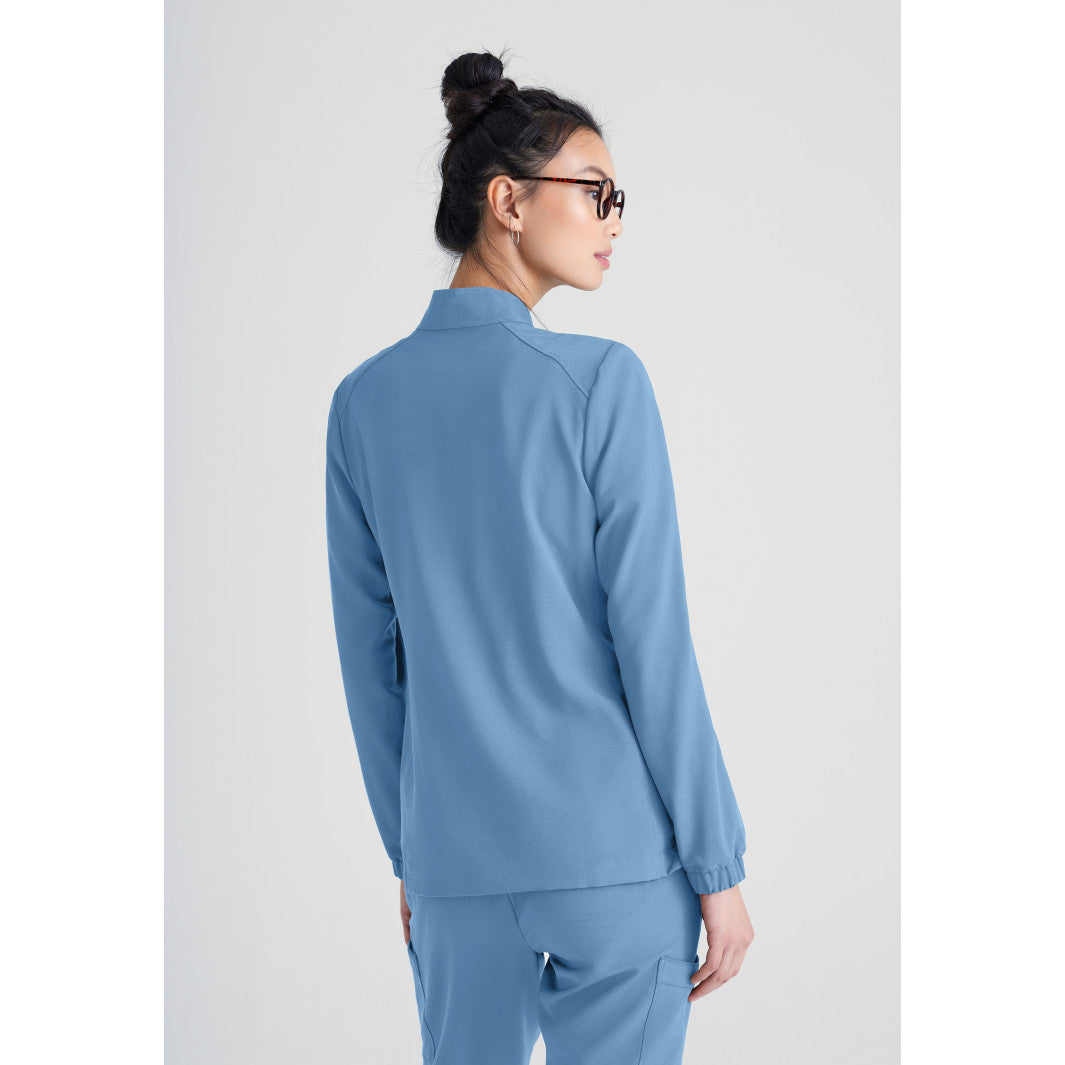 Women's Virtue 3-Pocket Stand-Up Collar CiCLO® Scrub Jacket - GSSW886